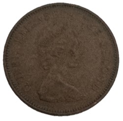 Jersey 1 nouveau penny Elizabeth II 2e effigie 1971