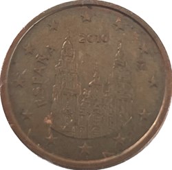2 centimes euro 2010