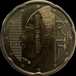 20 centimes Joséphine Baker 2024