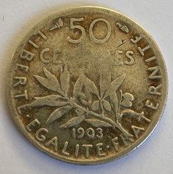 50 centimes Semeuse 1903
