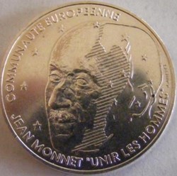 100 francs Jean Monnet 1992