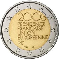 2 Euros Présidence du Conseil de l'Union européenne