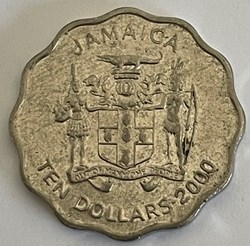 Jamaïque-10 dollars - William Gordon 2000