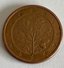 1 cent : 2010 D Hambourg