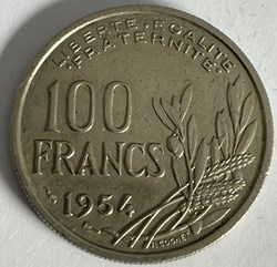 100 Francs Cochet 1954