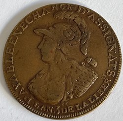 Constitution - Six blancs - 1791