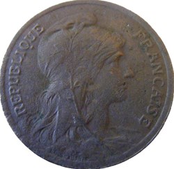10 centimes Daniel-Dupuis 1916