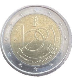 2 euros Aeronautica Militare 2023