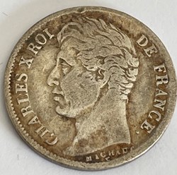 1/2 franc Charles X 1830 Paris