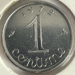 1 centime Épi 1972