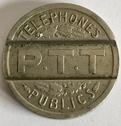 Jeton téléphonique PTT