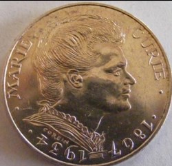 100 francs Marie Curie 1984