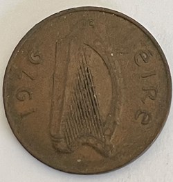 Irlande - 2 pence 1976