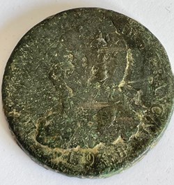 2 sols dit "au faisceau" type français 1793 Strasbourg