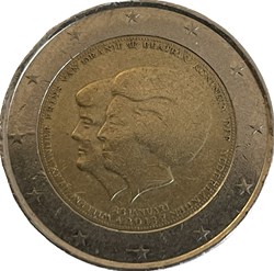 2 euros Abdication de la reine Beatrix 2013