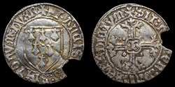 Gros à l'écu - François II - Rennes (Variante)