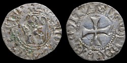 Demi-blanc à la targe - François II - Rennes (Variante)