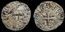 Double denier à l'hermine enchainée - François I - Rennes