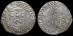 Gros à l'écu - François II - Rennes (Variante)
