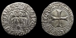 Blanc à la targe - François II - Rennes (Variante)