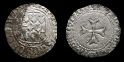 Blanc à la targe - François II - Rennes (Sans lettre d'atelier)