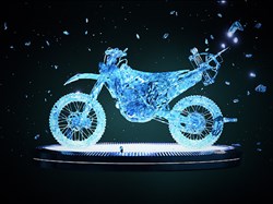 Aquamarine Bike