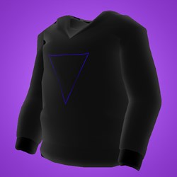3LAU Blue Triangle Hoodie