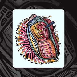 MrTaylor - Pod Illustration Card - Blacked Out Variant (NFT)