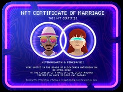 Certificate of Marriage #13