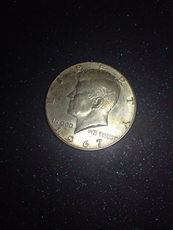 1967 ½ Dollar "Kennedy Half Dollar" 90% Silver