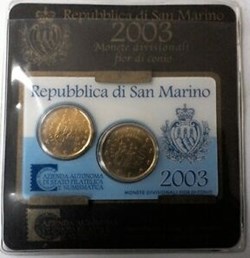 Saint Marin - San Marino 2003 Mini set Euro 20 - 50 cent