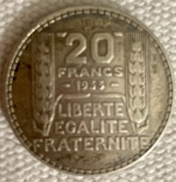 20 FRANCS 1933