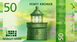 50 Kroner - Norvège