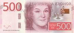 500 Kronor - Suède