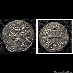 Languedoc - ÉVÊCHÉ ET CITÉ DE CAHORS - Denier ANONYME (XIIIe siècle)
