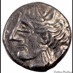 Savès 483  - Drachme imitation de Rhodé