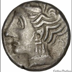 Savès 483  - Drachme imitation de Rhodé