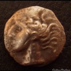 Savès 502 - Drachme imitation de Rhodé dite de Caussade