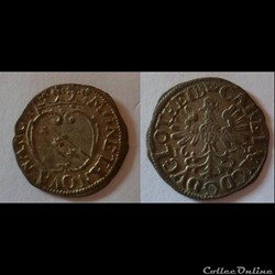 DUCHÉ DE LORRAINE - Demi-Gros - CHARLES IV ET NICOLE