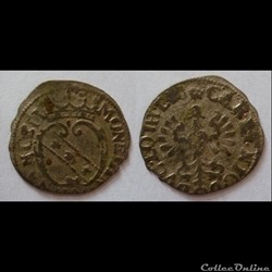 DUCHÉ DE LORRAINE - Demi-Gros - CHARLES IV ET NICOLE -