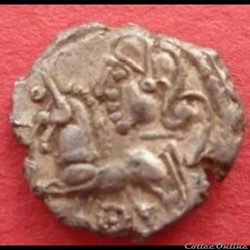 Série 1079 DT 3416 Drachme à la tête coupée sur le cheval