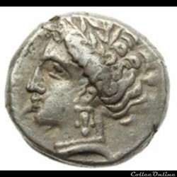 Savès 483 variante - Drachme imitation de Rhodé