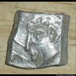 Savès 236 à 240 - Drachme à la tête bouclée du Causé
