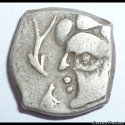 Savès 1 - Drachme à la tête Cubiste