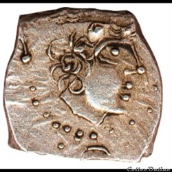 Savès 457 - Drachme au cheval, “Courantillos”, ANTIIIOS/COVRA