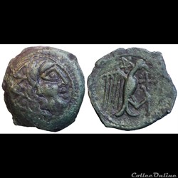 Carnutes - Bronze à l'aigle et à la croisette