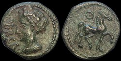 ARVERNES : Bronze VERCA