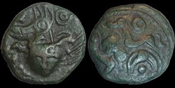 Bronze des Ambiens aux amimaux fantastiques