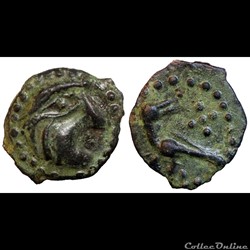 Bellovaques - Bronze à l'oiseau