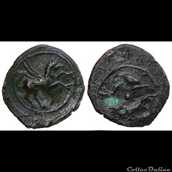 Petit bronze au griffon